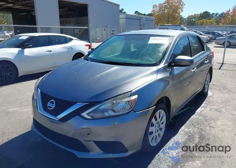 2017 Nissan Sentra S из США, поврежденный, VIN 3N1AB7AP6HY258952